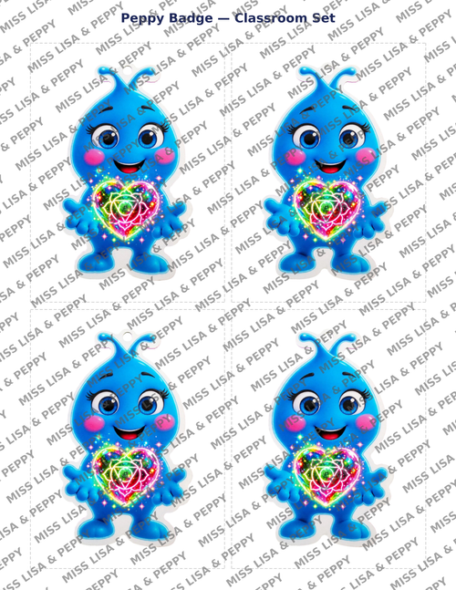 Peppy Manager Badge & Anchor