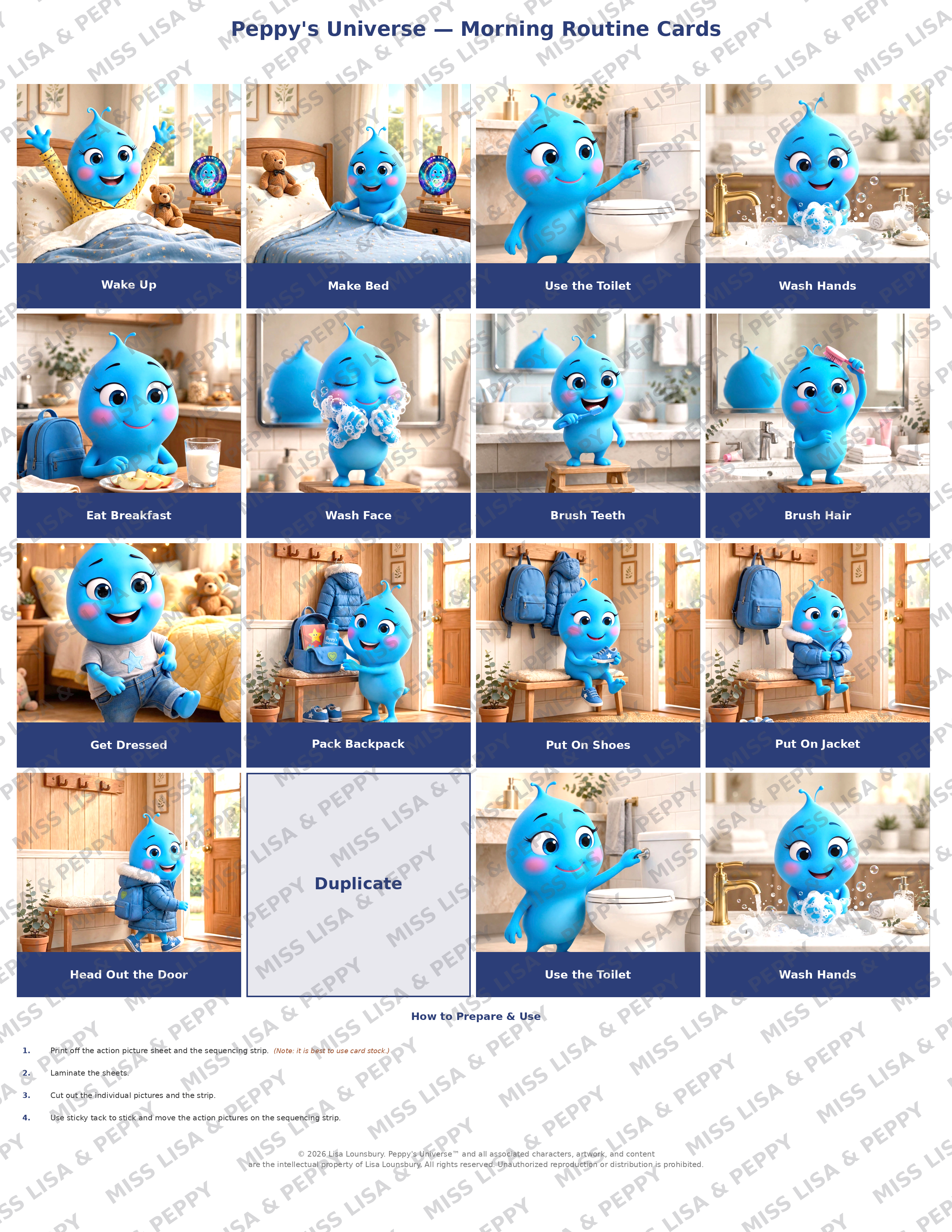 Peppy's Morning Sequence